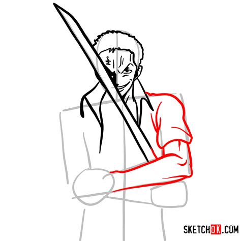 How To Draw Roronoa Zoro With His Iconic Swords One Piece