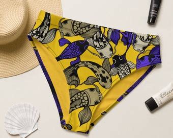 Koi Fish Bikini Etsy