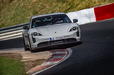 Porsche Taycan Turbo S Beats Tesla Model S Plaid At The Nürburgring