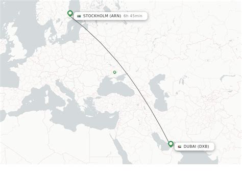 Direct Non Stop Flights From Dubai To Stockholm Schedules