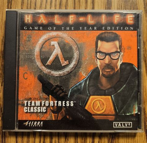 Half Life Game Of The Year Edition PC 1999 With CD Key Team Fortress