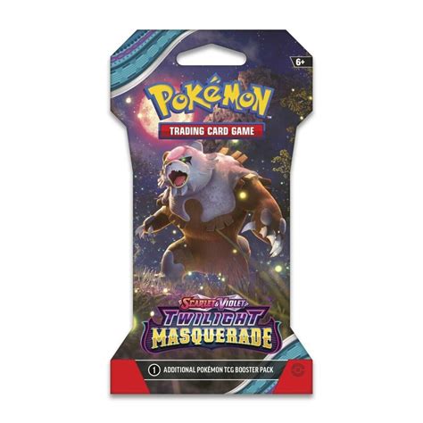 Pokemon Twilight Masquerade Sleeved Booster Pack Cards Ebay