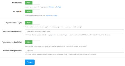 Vendus Go Configurar pagamentos por Referência MB e MB WAY Cegid