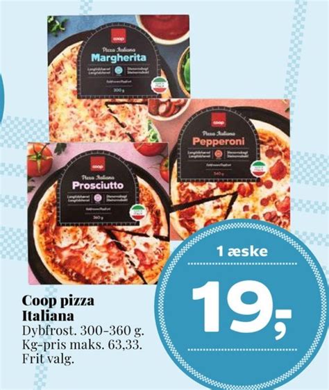 Coop Pizza Tilbud Hos Dagli Brugsen