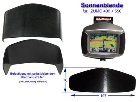 Sunshade For Garmin ZUMO 400 550