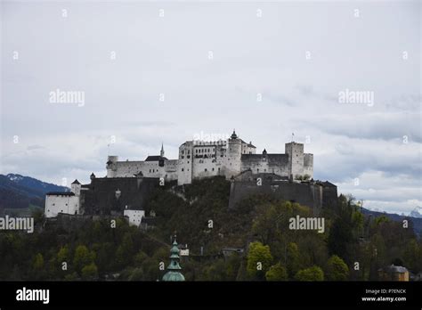 Festung Hohensalzburg Und Salzburger Dom Hi Res Stock Photography And