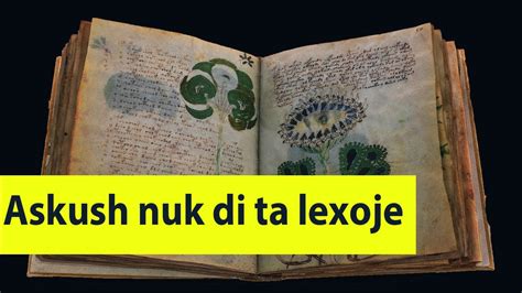 Libri Misterioz Q Askush Nuk Di Ta Lexoje Cfar Sht Shkruar Youtube