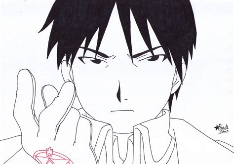 Roy Mustang Fullmetal Alchemist On