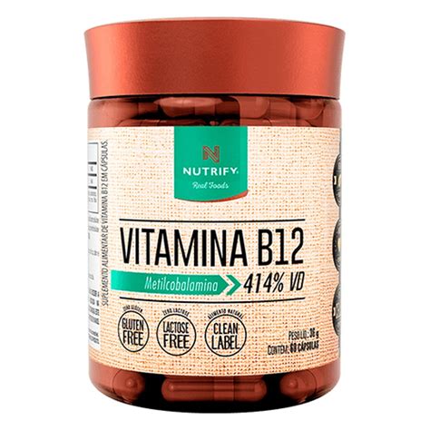 Vitamina B C Psulas Nutrify Submarino