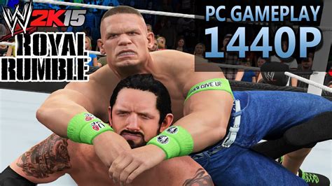 WWE 2K15 ROYAL RUMBLE PART 1 PC Gameplay 1440P 2K YouTube