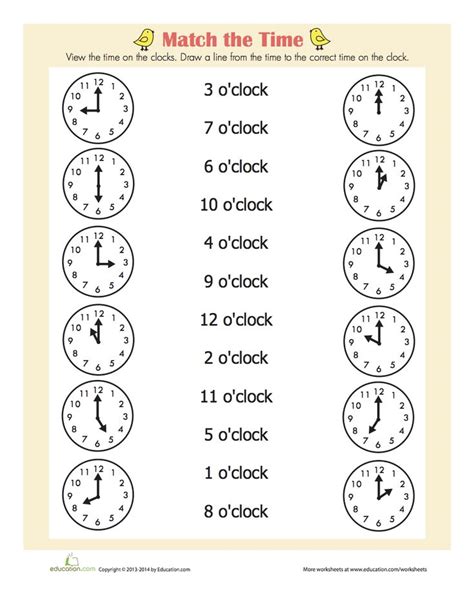 24 Hour Clock Worksheets Grade 6