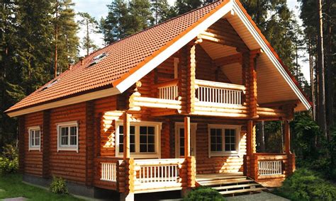 Chalet Finlandais Typique Par Rovaniemi Maisons En Bois Finlande