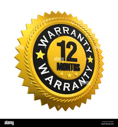 12 Months Warranty Hi Res Stock Photography And Images Alamy