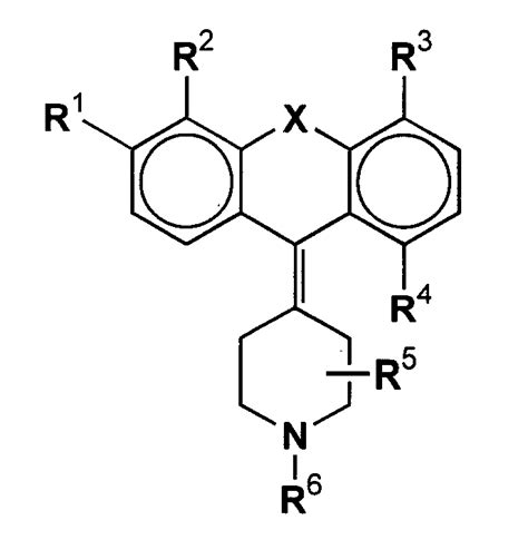 Ep1306376a1 Derivatives Of 4 Thio Or Selenoxanthene 9 Ylidene Piperidine Or Acridine And