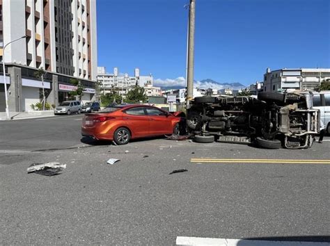 台東兩車相撞廂型車側翻 酒駕男依公共危險罪法辦 社會 自由時報電子報