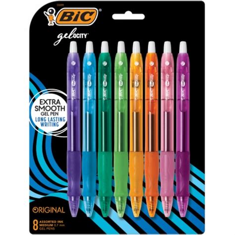 Bic Gel Ocity Fashion Gel Pens Pk Kroger