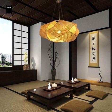 Japanese Tatami Pendant Light Fixture Stylish And Elegant Lighting