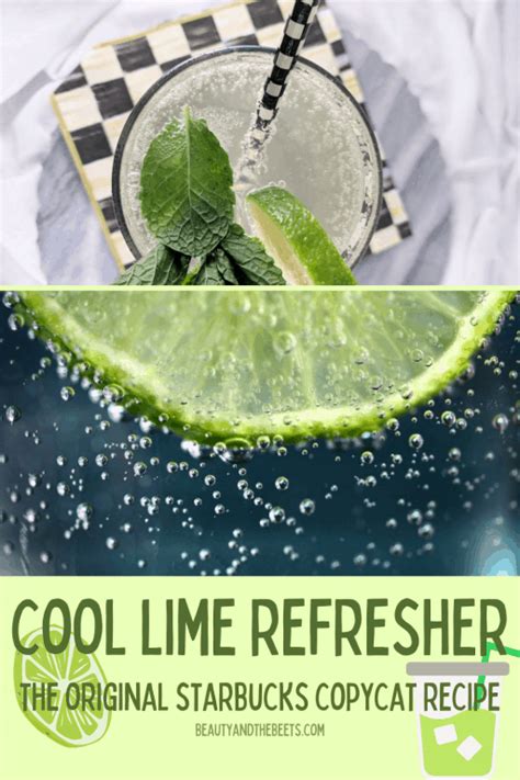 Starbucks Cool Lime Refresher Copycat Recipe Dandk Organizer