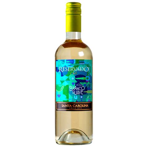 Santa Carolina Reservado Branco Suave Ml Strowine