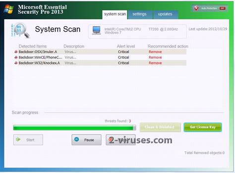 Micorsoft Security Essential Pro How To Remove Dedicated