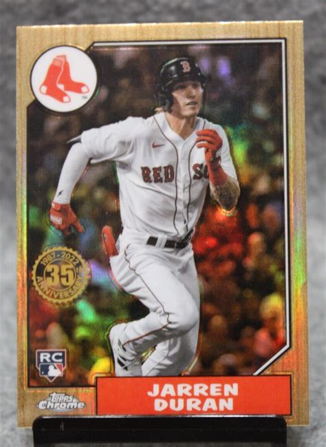 Topps Chrome Jarren Duran Rc Insert Bc Red Sox Ebay