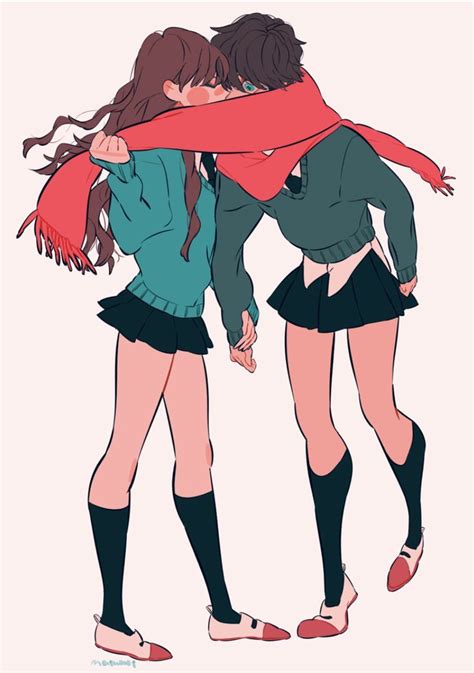 Lesbian Art Gay Art Pretty Art Cute Art Character Illustration Illustration Art Yuri Manga