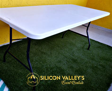 Rectangular Folding Table 6 Ft Party Rentals Tent Rentals Event