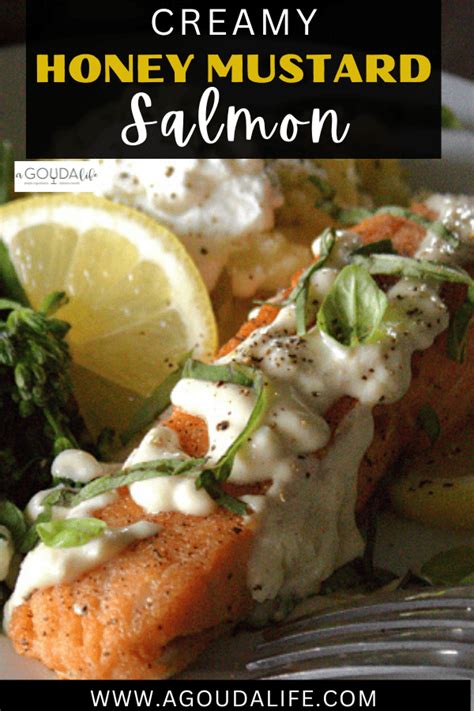 Easy Honey Mustard Salmon In 10 Minutes A Gouda Life