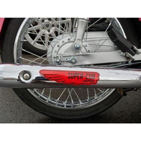 スーパーカブ ステッカー 2枚セット スーパーカブ シール 2枚セット Supercub Sticker Supercub Seal 防水