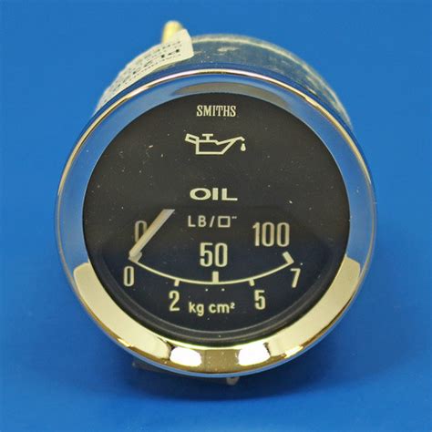 Scopm Smiths Classic Oil Pressure Gauge Mm Mechanical Psi