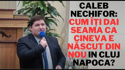 Caleb Nechifor Cum I Dai Seama Ca Cineva E Poc It N Scut Din Nou In