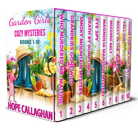 Garden Girls Cozy Mystery Novels Box Set The First 10 Books By Hope