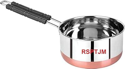 Buy Wropzo Litter Cpr Bottom Pan Stainless Steel Copper Bottom Sauce