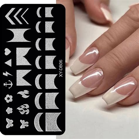 Штамповочная пластина для ногтей Full Beauty | AliExpress