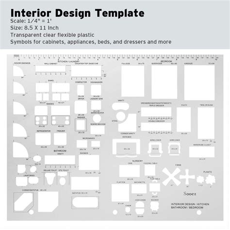 Sooez Architectural Templates House Plan Template Interior Design