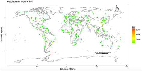 科学网—用r绘制采样点地图——带指北针、比例尺、图例 张金龙的博文