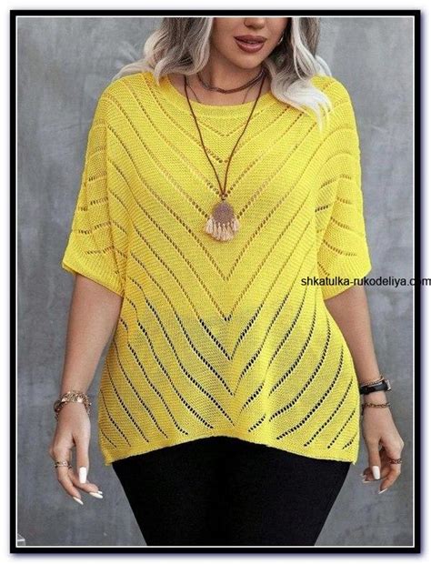 В'язані кофти спицями схеми Літня кофточка спицями з бавовни
