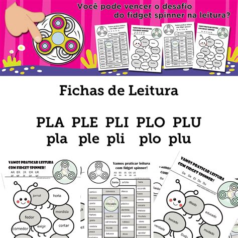 Atividade Com Pla Ple Pli Plo Plu - Fichas de Leitura PLA PLE PLI PLO PLU | Palavras com ge, Vocabulário ...