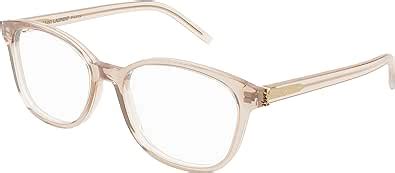 Amazon SAINT LAURENT SL M113 Transparent Nude 54 17 145 Women Eyewear Frame Clothing