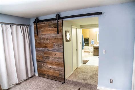 Tobacco Barn Grey Brown Sliding Door Porter Barn Wood