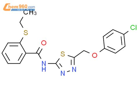 N Chlorophenoxy Methyl Thiadiazol Yl