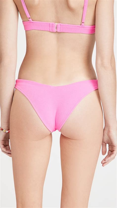 Frankies Bikinis Enzo Terry Bikini Bottoms Shopbop