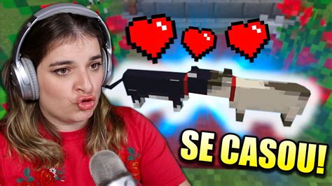 CHULÉ SE CASOU E TEVE O 1º FILHO NO MINECRAFT Parte 18 YouTube