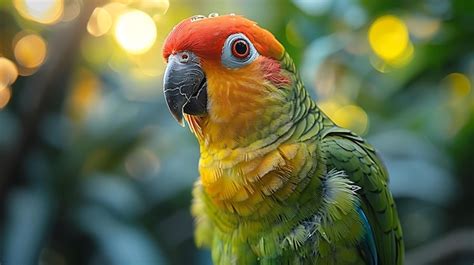 Premium Photo Vanishing Voices Protecting Endangered Green Parrots