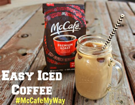 Mccafé Coffee Is Now In The Grocery Aisle Easy Iced Coffee Recipe