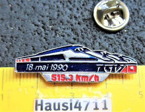 Tgv Weltrekord Pin 5153kmh 1990 Bahn Kaufen Auf Ricardo