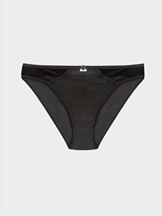 Siyah Düz Fantezi Bikini Külot W BP Z CVL LCW