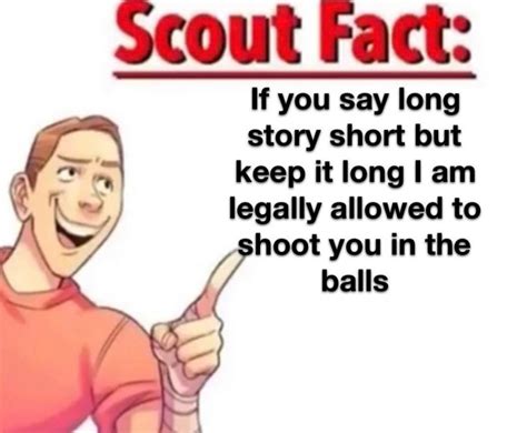 Scout from TF2 telling a "Scout Fact" : r/MemeTemplatesOfficial