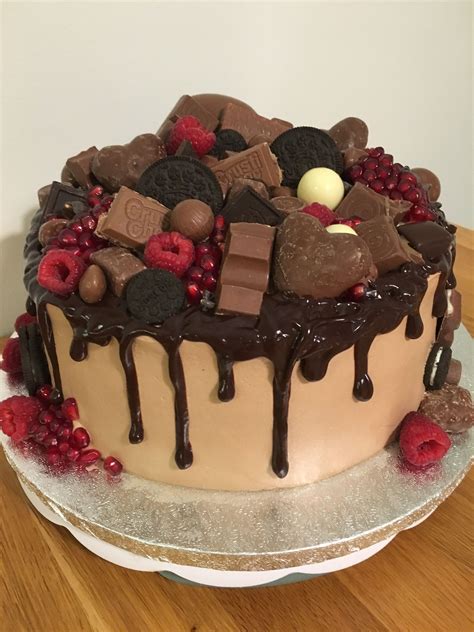 Chocolate Overload Drip Cake Drip Cakes Cake Desserts