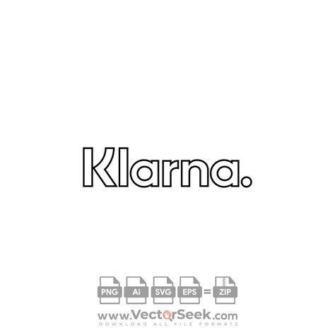 Klarna New White Logo Vector - (.Ai .PNG .SVG .EPS Free Download)